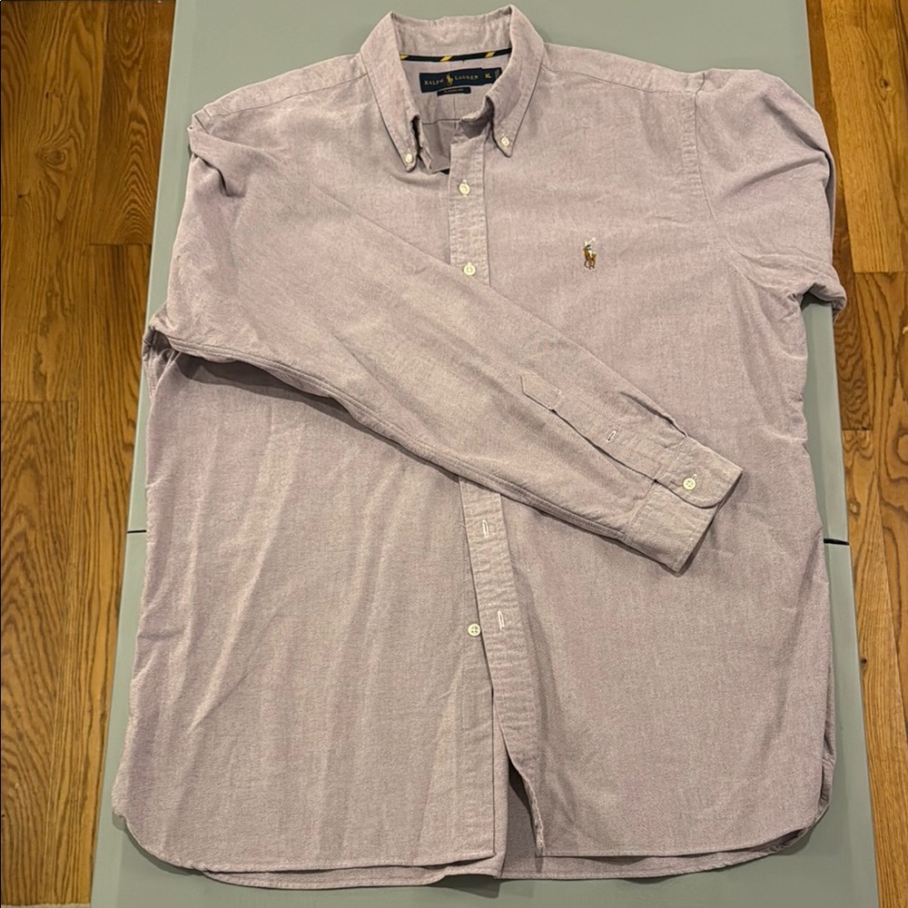 Polo by Ralph Lauren Purple Casual Button Down Shirt